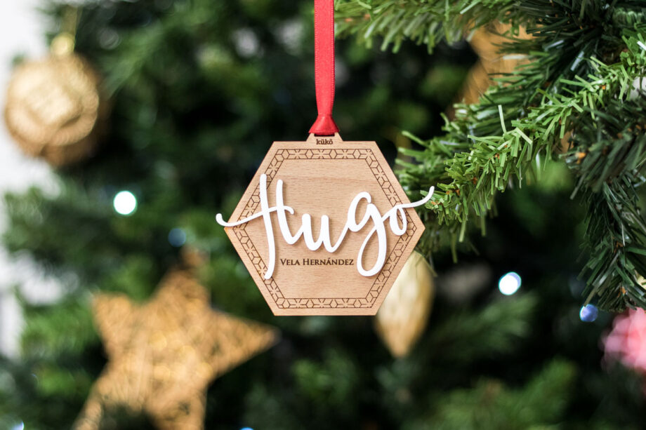 Bola de Navidad Hexágono