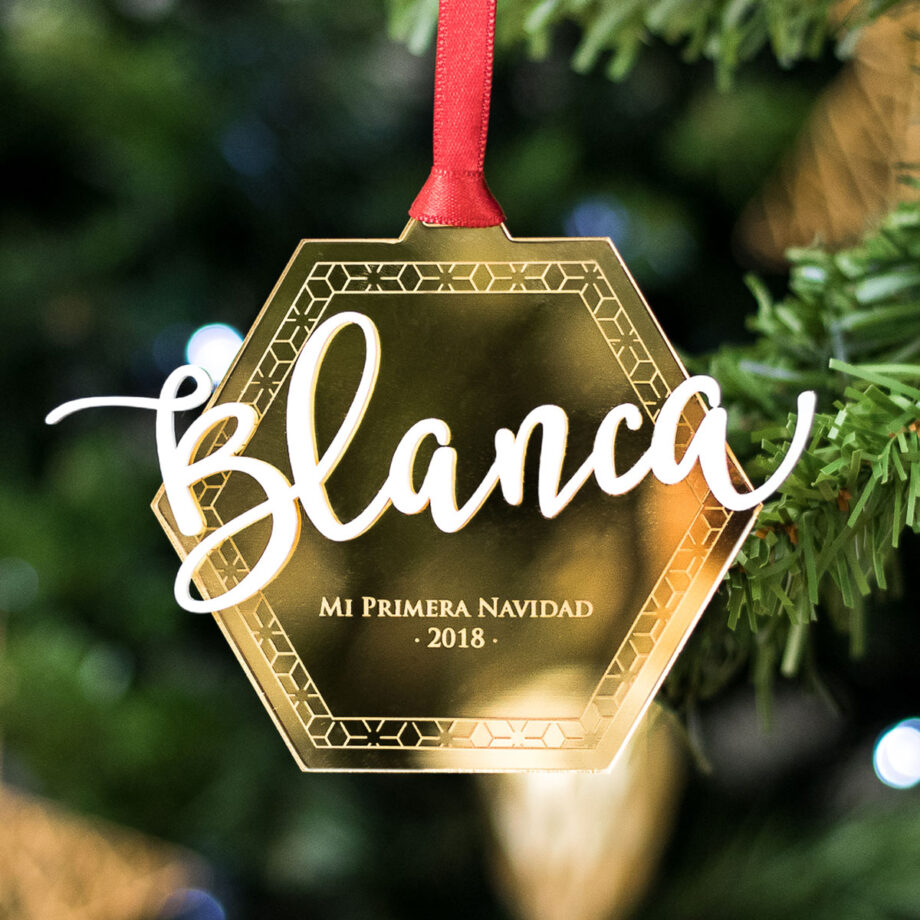 Bola de Navidad Hexágono