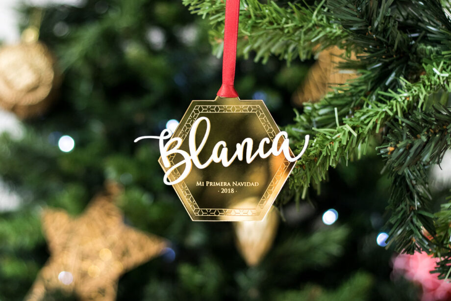 Bola de Navidad Hexágono