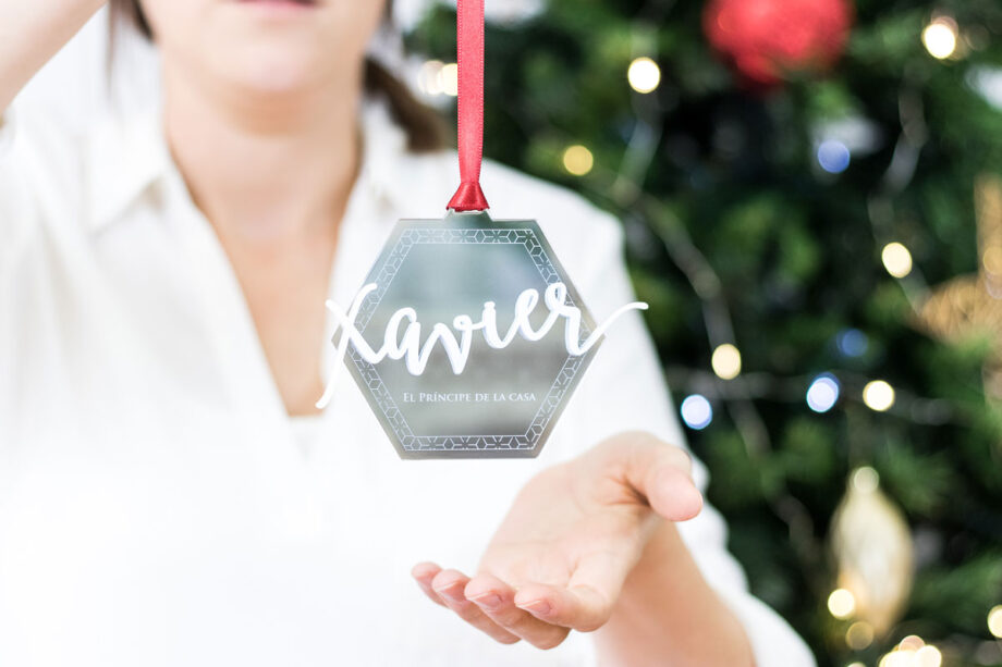 Bola de Navidad Hexágono