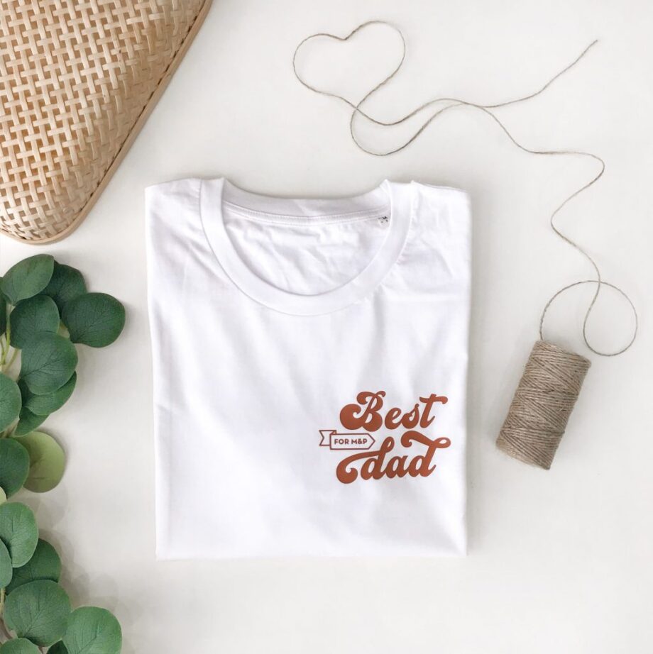 Camiseta Mejor Papá Personalizada
