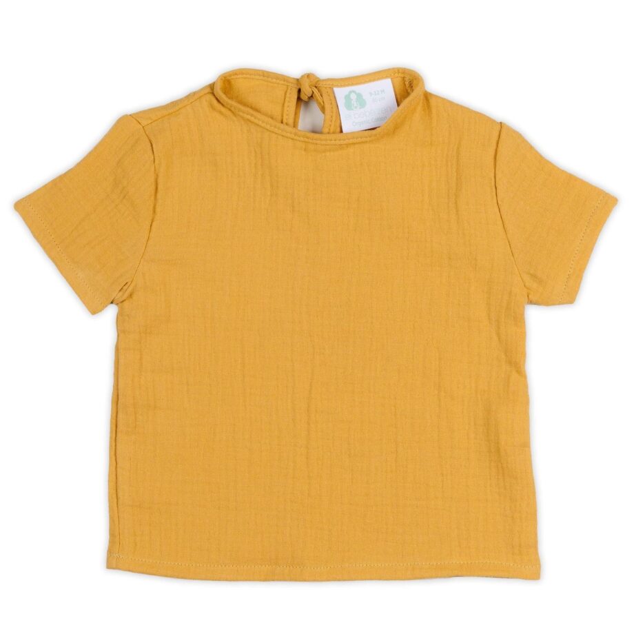 Camiseta Bámbula Mustard