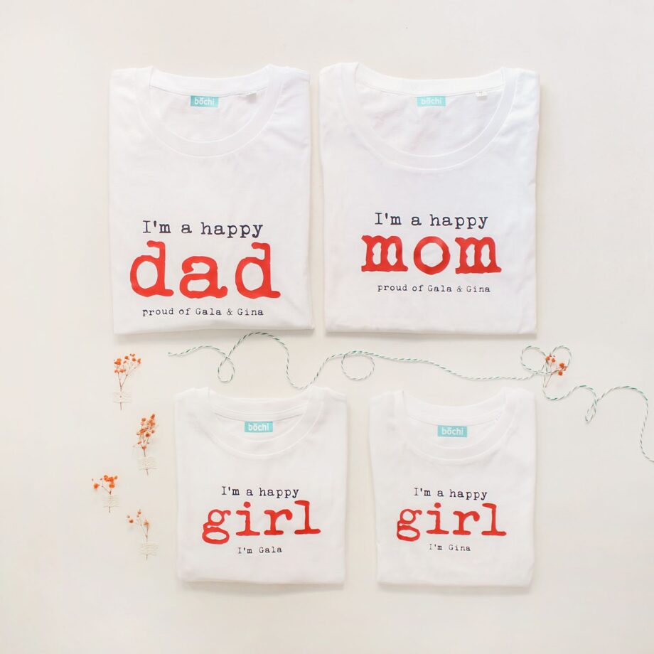Camiseta personalizable “Happy Dad”