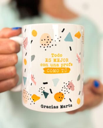 Taza regalo profe